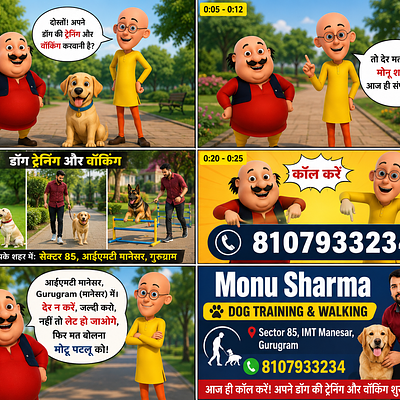 Monu Sharma Dog Training & Walking Service