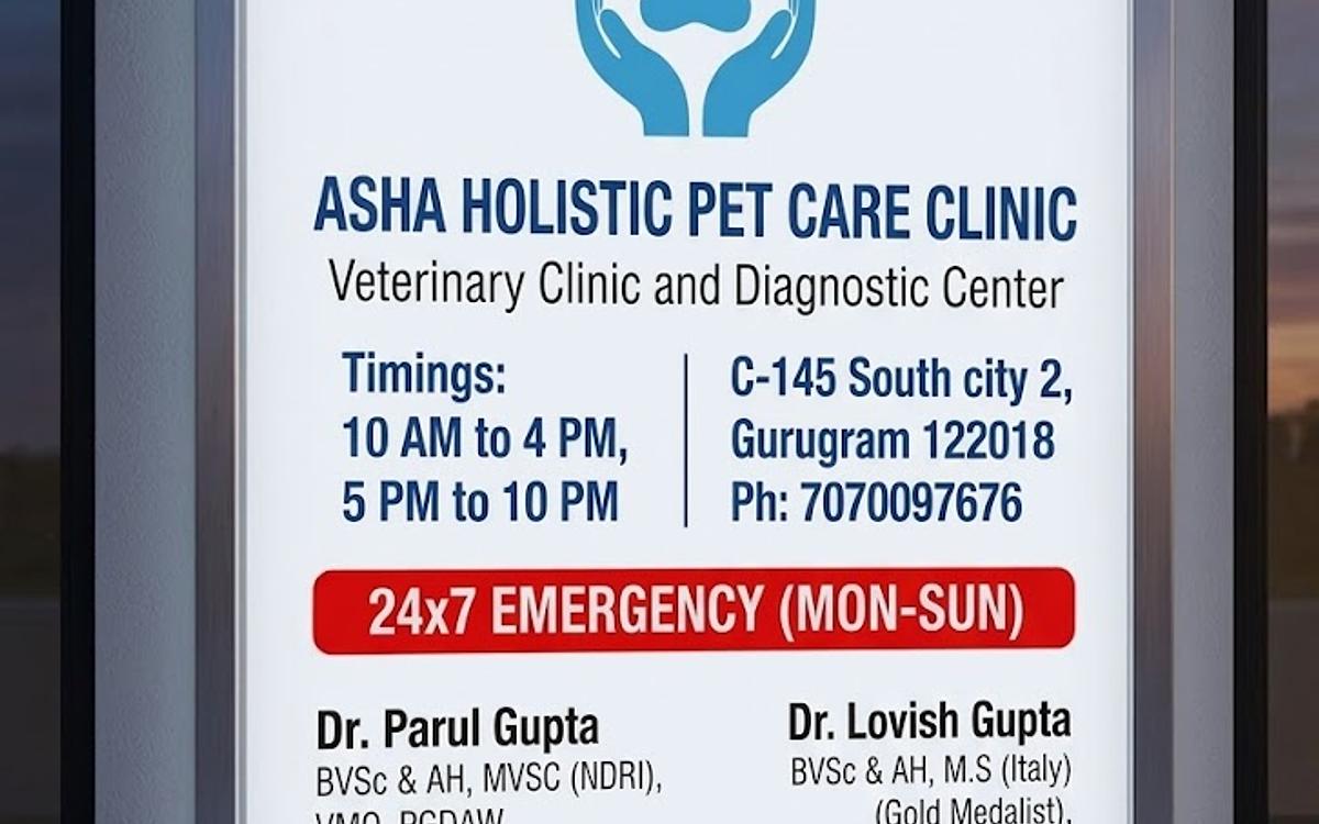 Asha Holistic Pet Care Clinic
