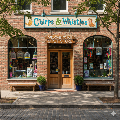 Chirps & Whistle Pet Shop and Pet Boarding Kennel Gurgaon