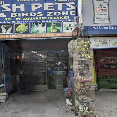 Fish pets & birds zone